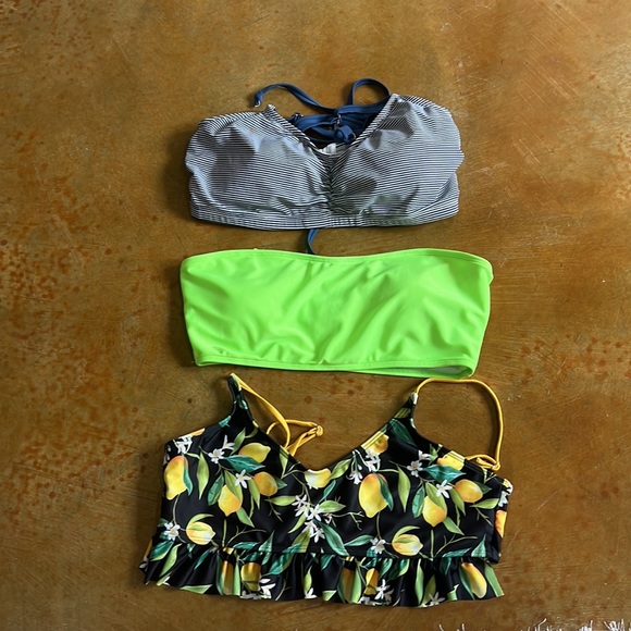 SHEIN Other - (3) bikini tops woman’s size 1 XL by Shein